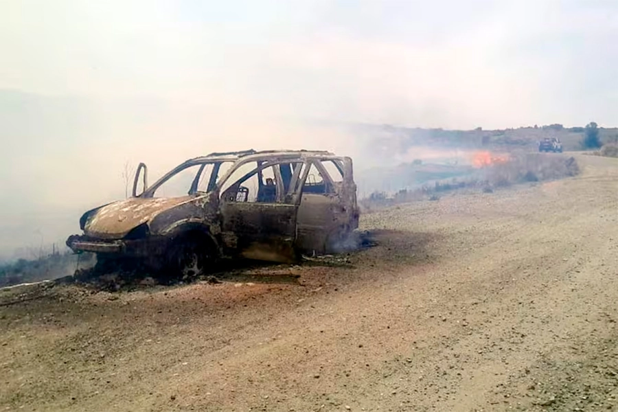 El auto de Palacios apareci&oacute; incendiado en C&oacute;rdoba