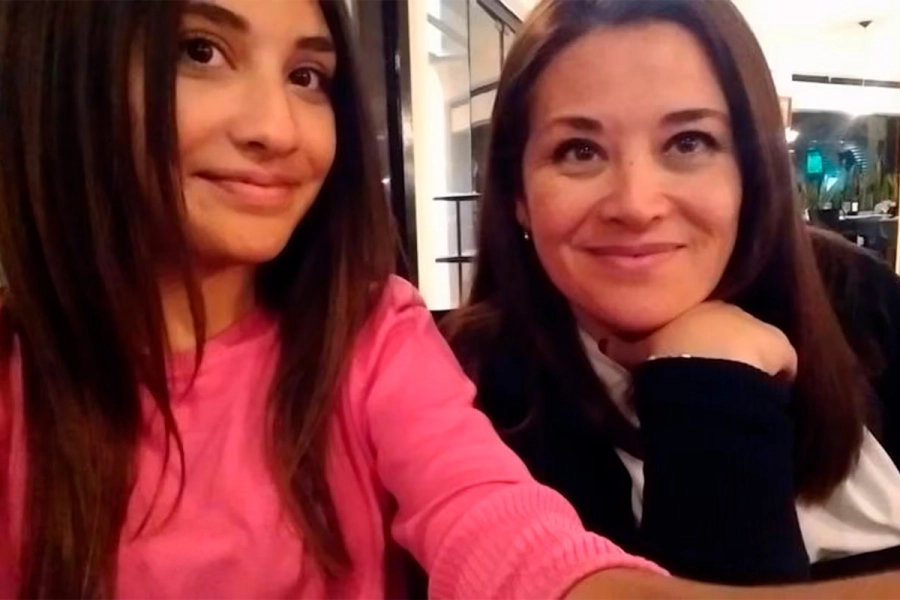 Luna Giardina y su madre, Mariel Zamudio