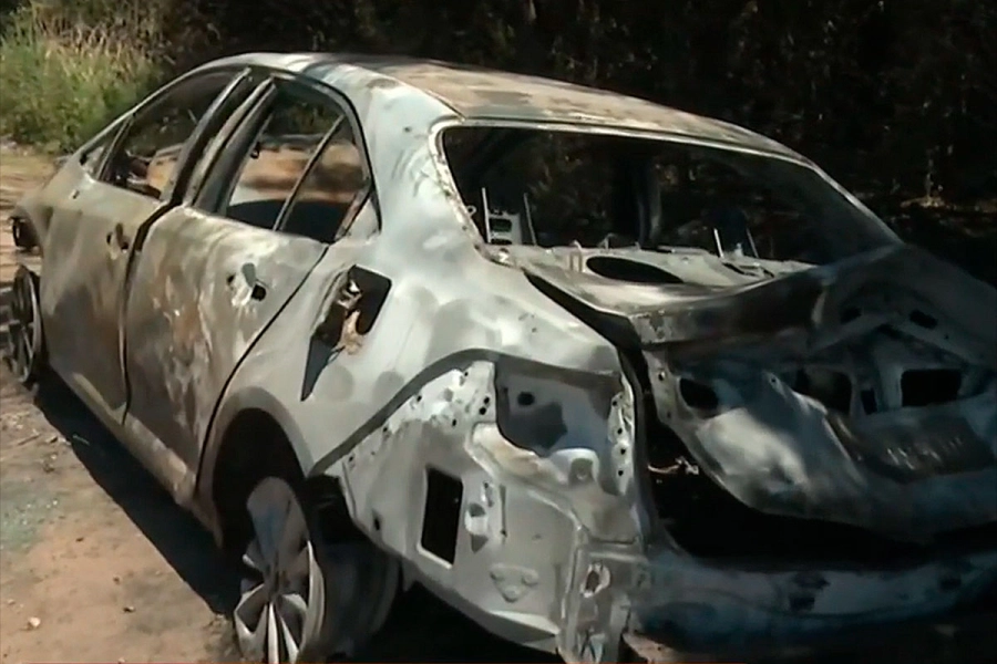El auto de Palacio apareció incendiado en Córdoba