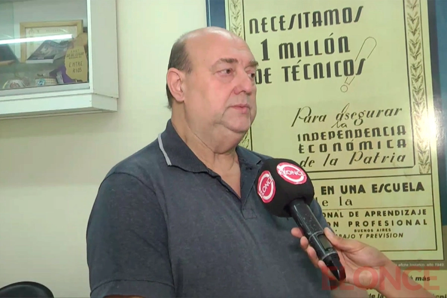 Carlos Fontana, secretario de prensa de AMET. Foto: Elonce.