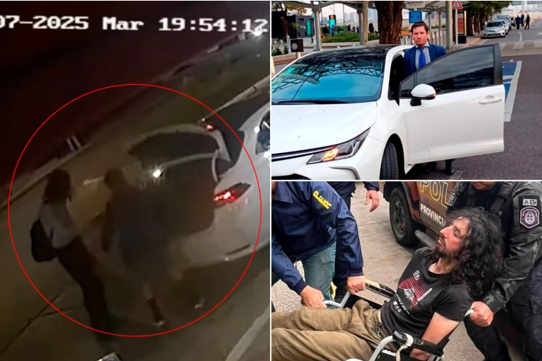 Video muestra al chofer desaparecido y  al acusado de doble femicidio en Concordia