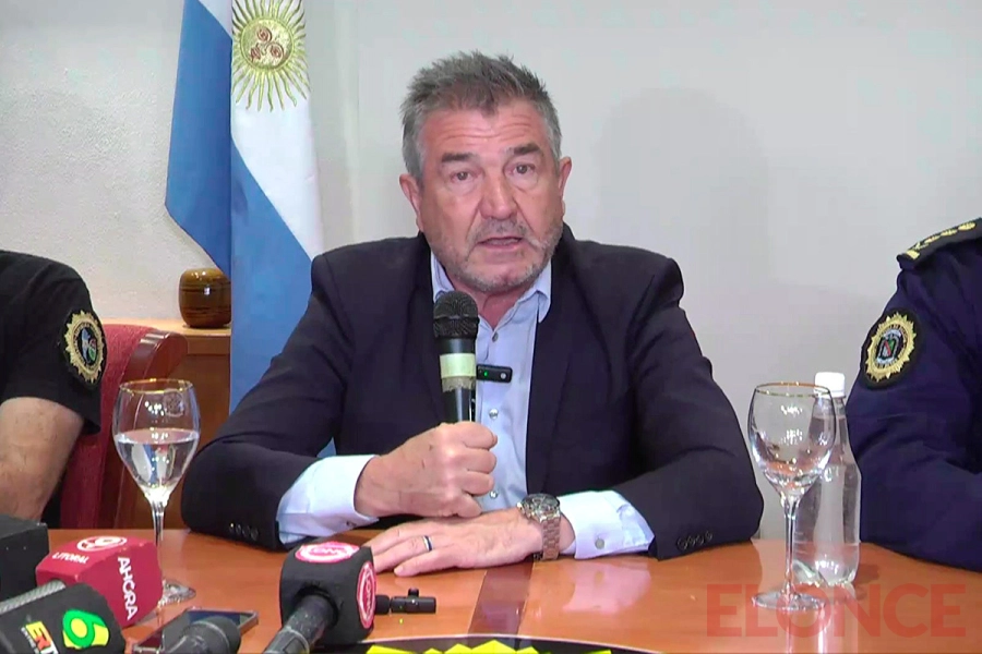 N&eacute;stor Roncaglia, ministro de Seguridad y Justicia de Entre R&iacute;os (foto Elonce)