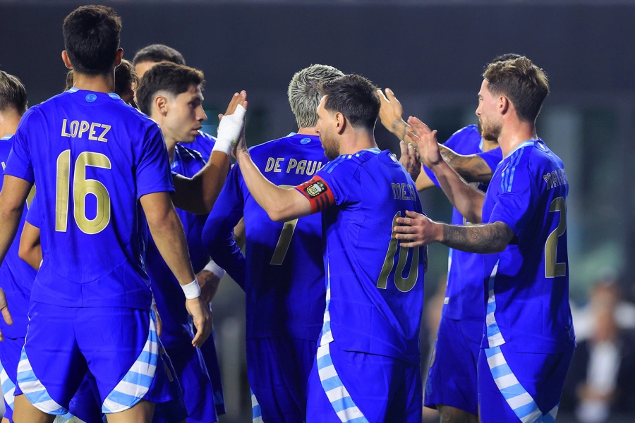 Argentina gana con justicia en el marcador. Foto: TyC Sports.