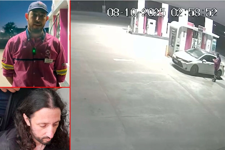 Habló el playero que atendió a Laurta cuando cargó nafta al auto del chofer desaparecido