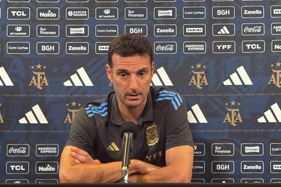 Lionel Scaloni, el entrenador de Argentina. Foto: Archivo Elonce.