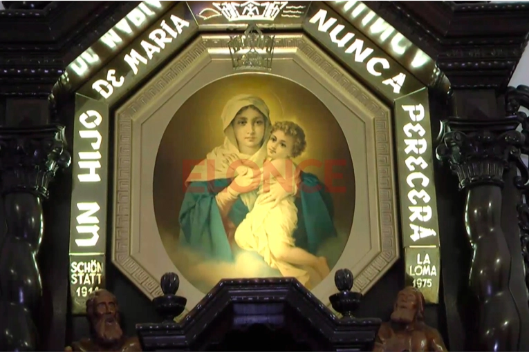 El Santuario La Loma se prepara para recibir a los peregrinos que irán de Hasenkamp a Paraná