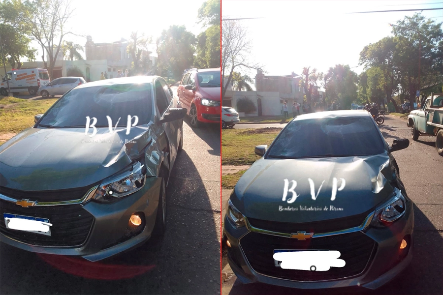 Siniestro vial en Paran&aacute; (Bomberos Voluntarios de Paran&aacute;)