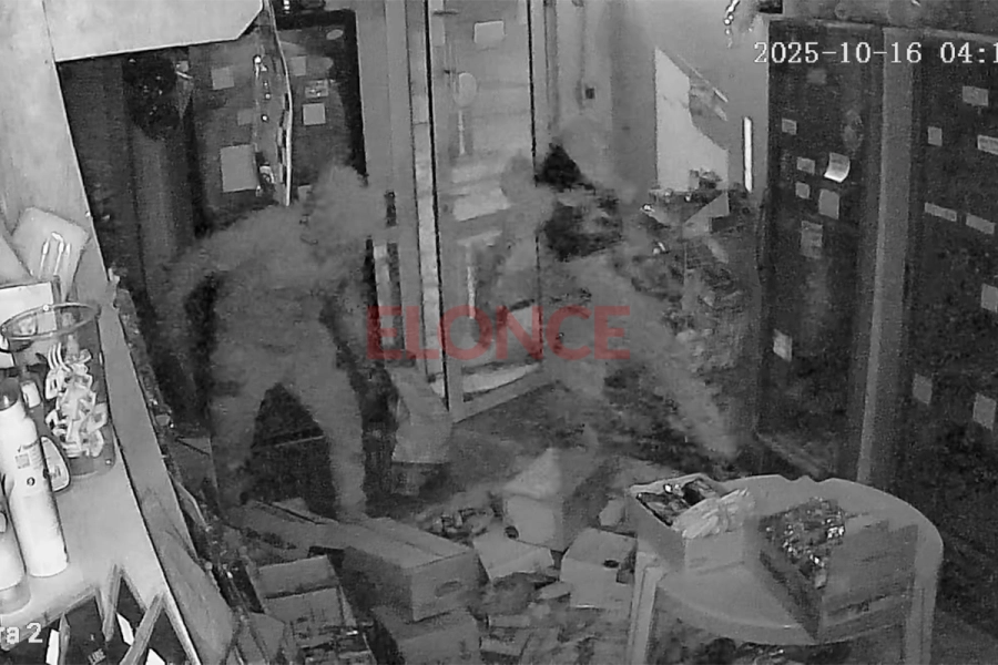 Robaron dos veces en la misma madrugada una despensa de Paran&aacute; (foto Elonce)