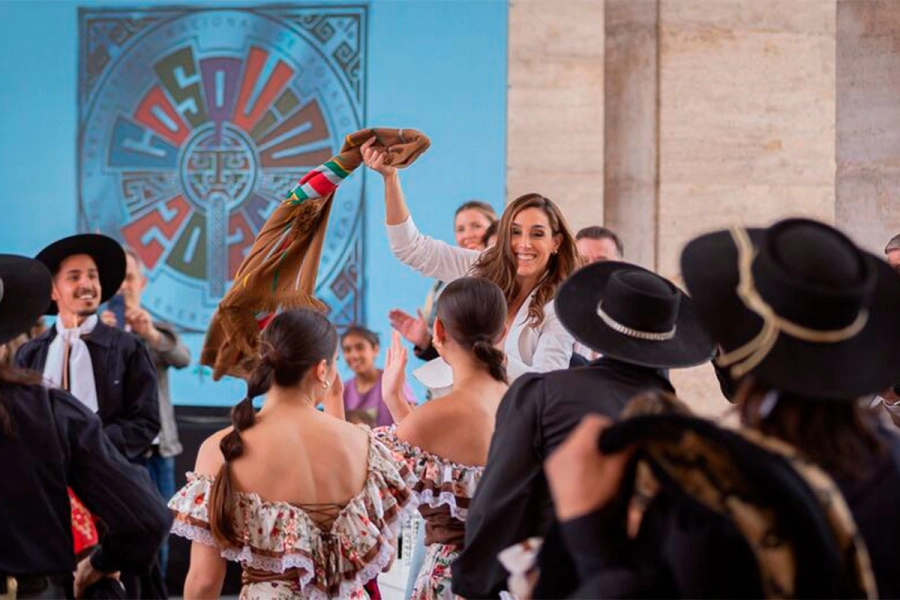 La Sole estuvo en la presentaci&oacute;n del festival en Rosario