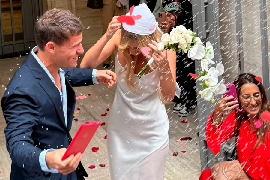 Diego &ldquo;Peque&rdquo; Schwartzman y Eugenia De Martin -Teleshow