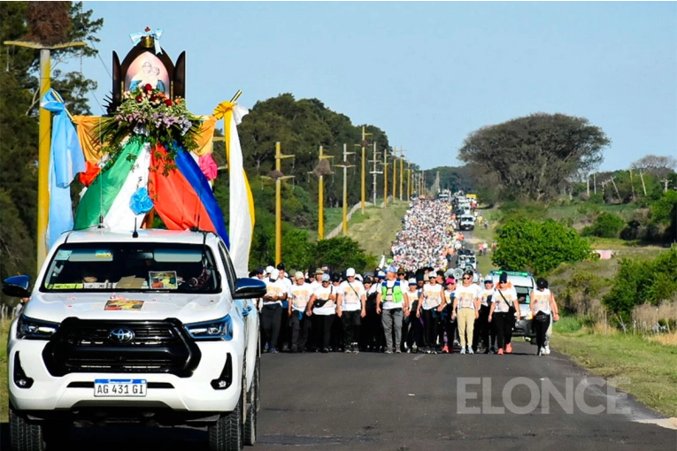 Peregrinación de los Pueblos: comienza hoy el camino de fe Hasenkamp-Paraná
