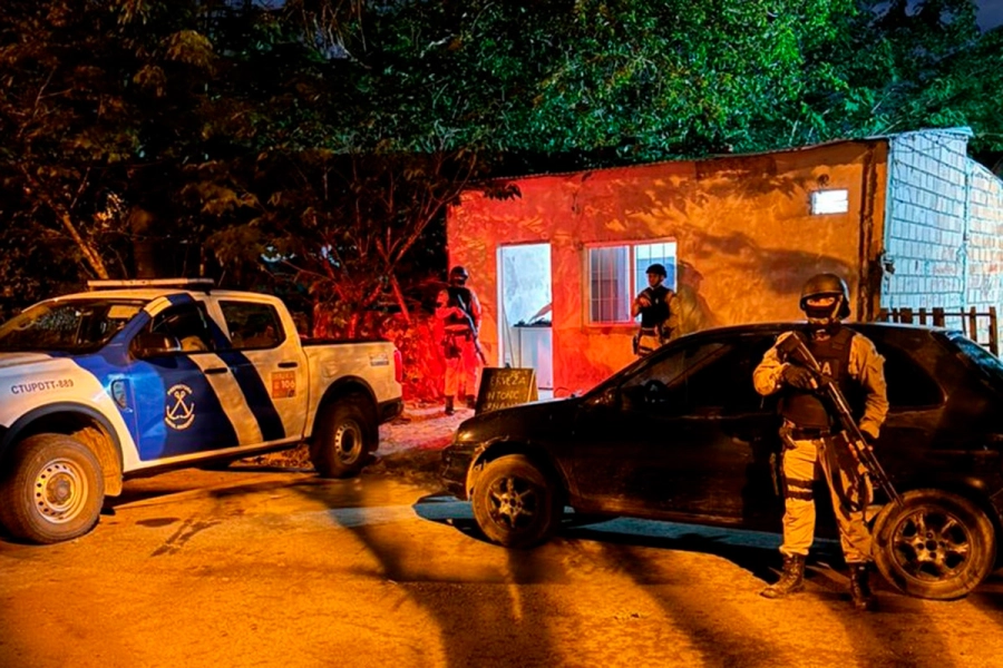 Allanamientos por narcomenudeo en Paran&aacute; (foto Prefectura Naval Argentina)