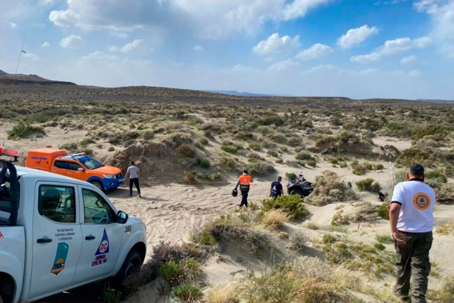 Pareja desaparecida en Chubut