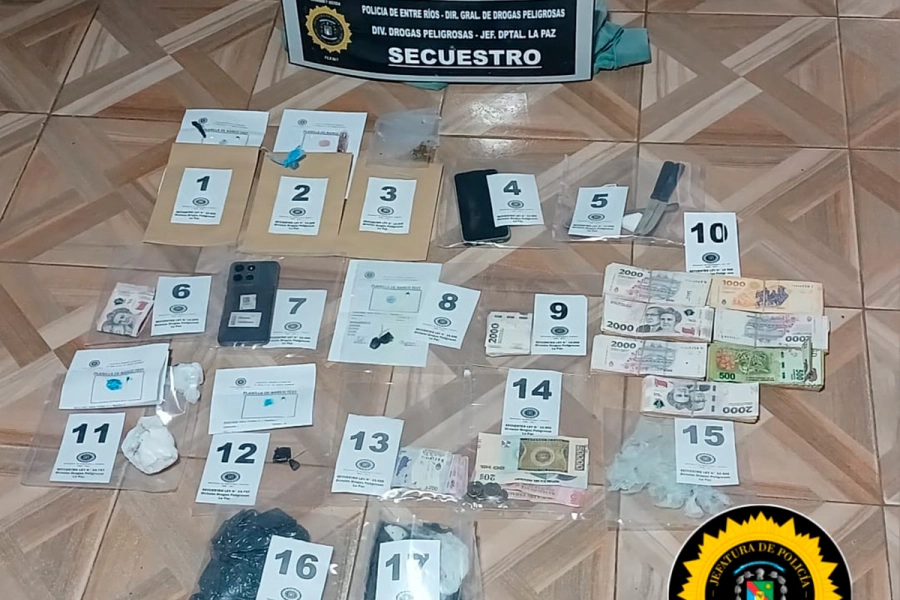 Parte de lo incautado. Foto: P.E.R.