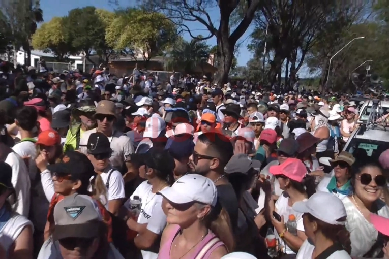 La Peregrinación Hasenkamp-Paraná llega a su tramo final con una masiva muestra de fe: 