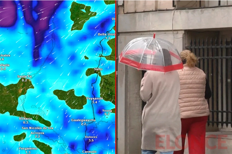 Regresan las lluvias al país esta semana: para cuándo se anuncian las tormentas más fuertes en Entre Ríos