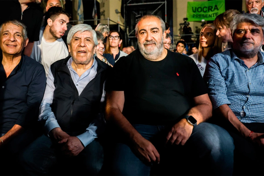 Octavio-Argüello,-Hugo-Moyano-y-H&eacute;ctor-Daer