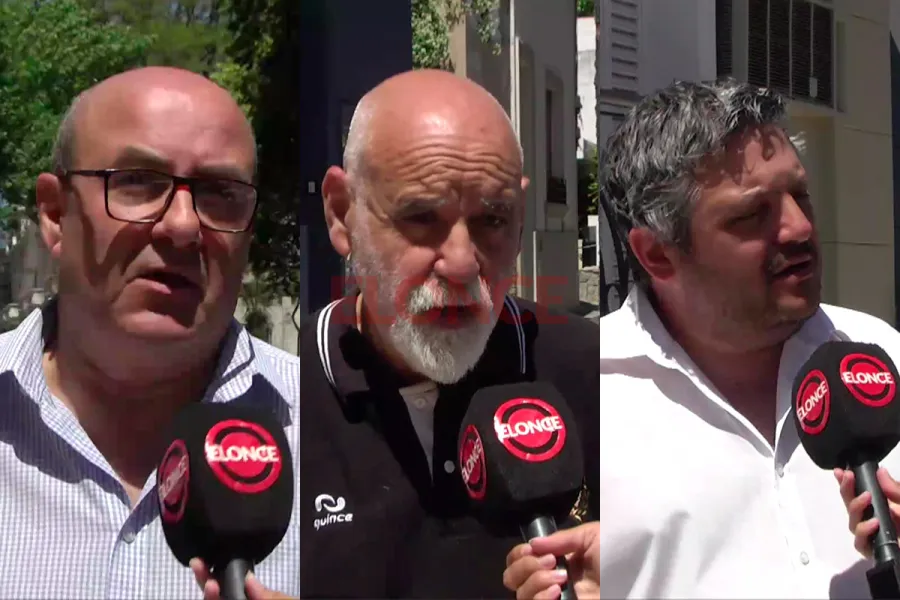 Mario Altuna, Alberto Marchini Poleli y Mariano Dumon (foto Elonce)