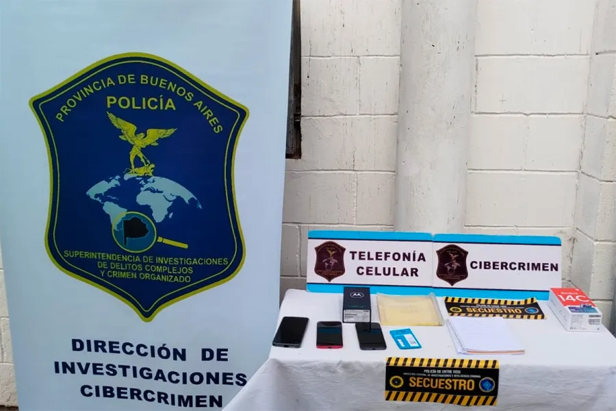 Los elementos incautados