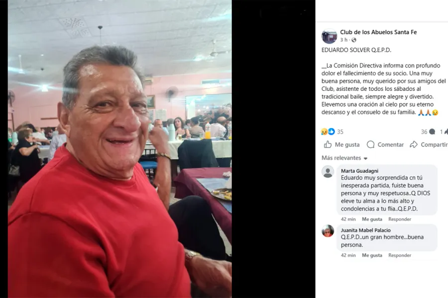 La despedida a V&iacute;ctor Solver en redes sociales