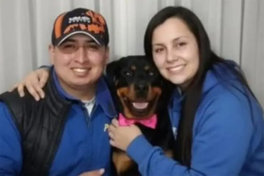 El piloto y su mujer