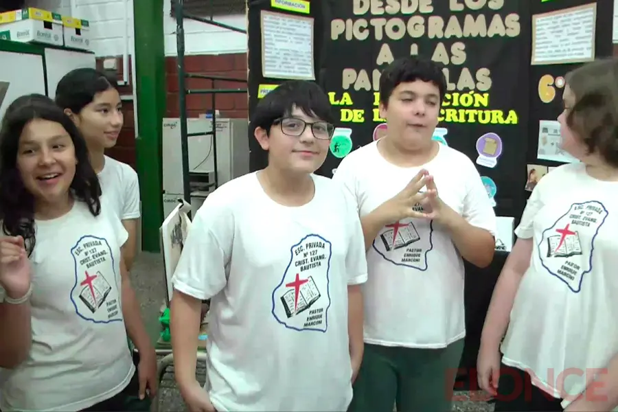 Feria educativa de la escuela Pastor Enrique Marconi (foto Elonce)