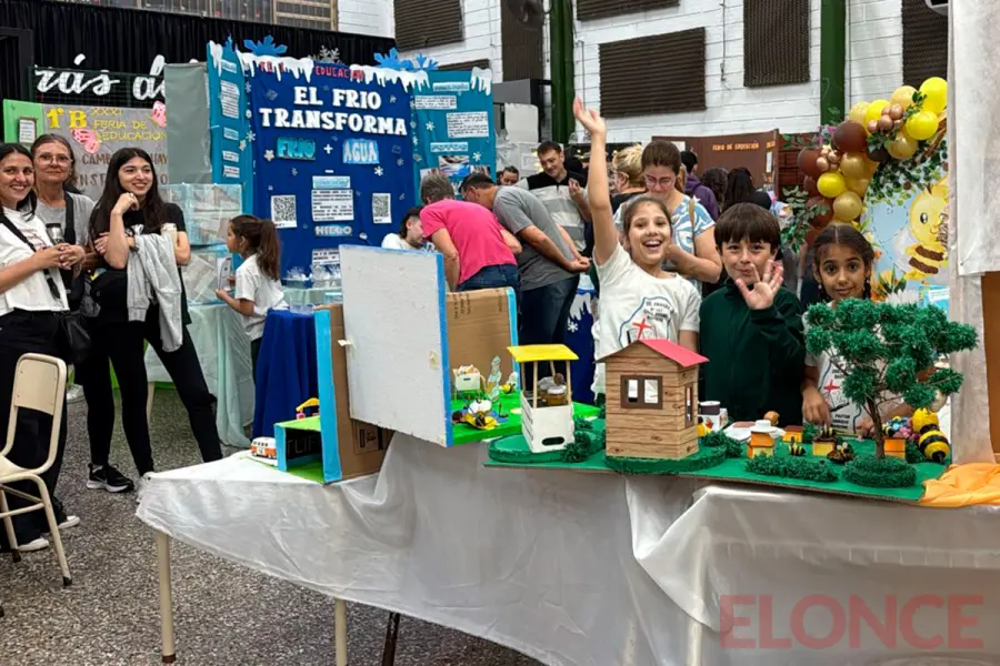 Feria educativa de la escuela Pastor Enrique Marconi (foto Elonce)