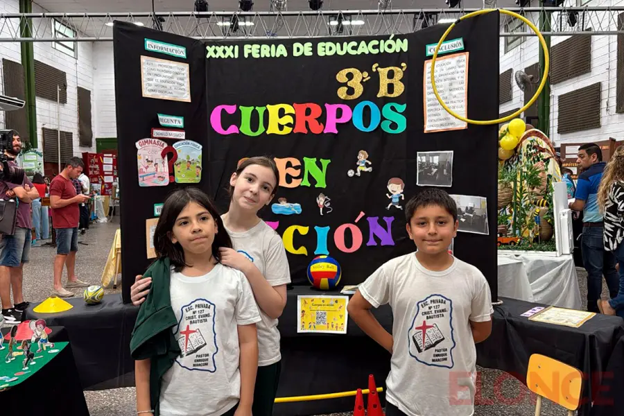 Feria educativa de la escuela Pastor Enrique Marconi (foto Elonce)