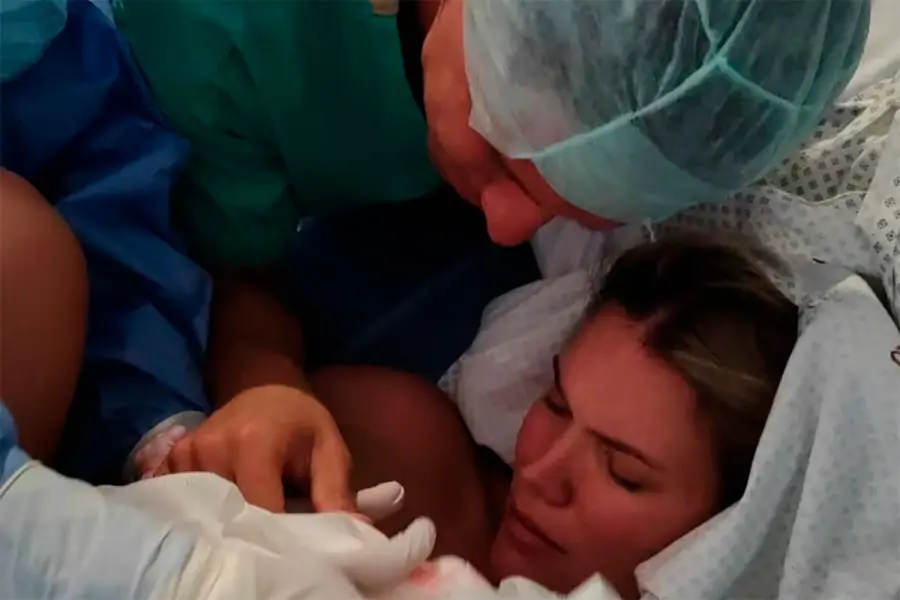 Naci&oacute;  Faustino, el hijo de Eva Bargiela y Gianluca Simeone- Redes