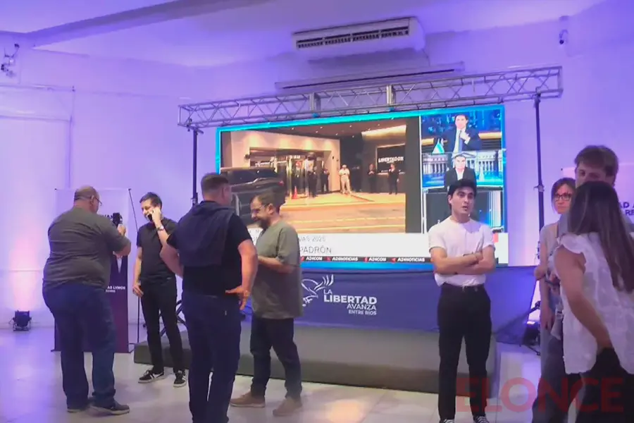 B&uacute;nker de Alianza La Libertad Avanza (foto Elonce)