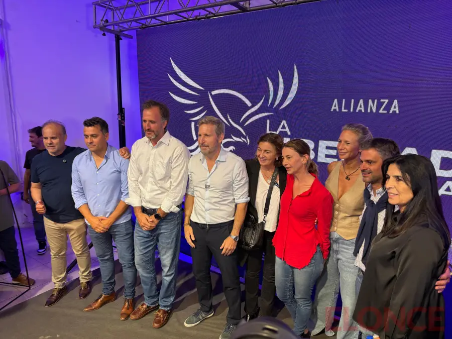 Rogelio Frigerio celebr&oacute; el triunfo electoral de la alianza que lider&oacute; en Entre R&iacute;os (foto Elonce)