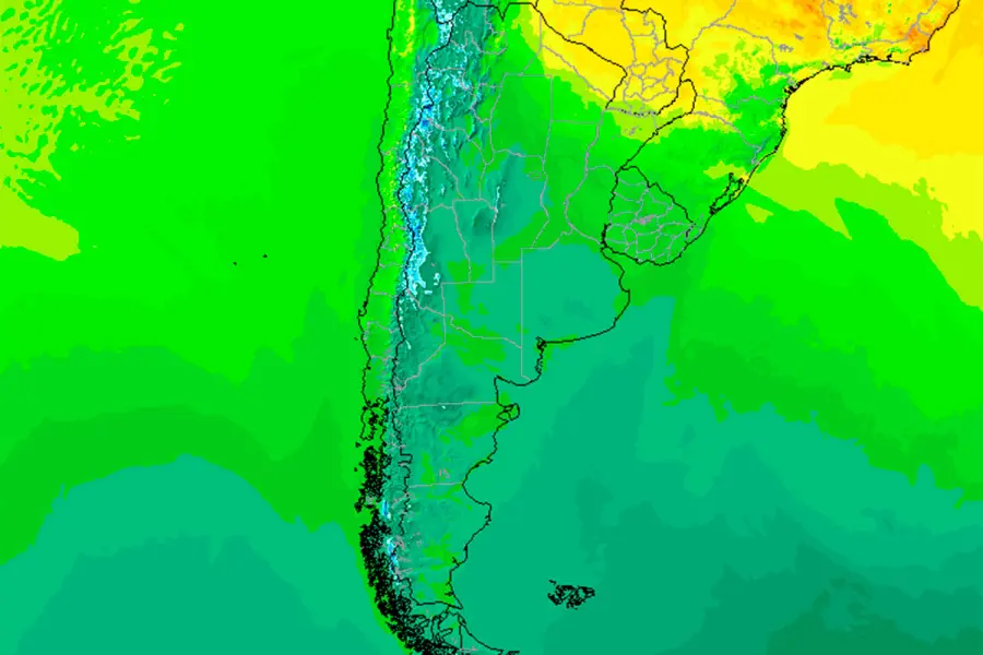 Una masa de aire fr&iacute;o provoca un brusco descenso de temperatura en el pa&iacute;s