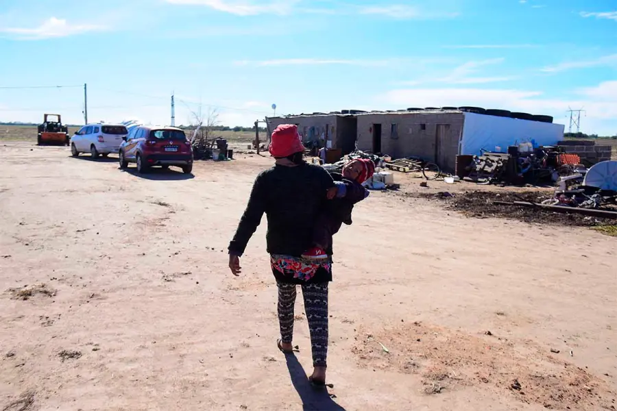 La mam&aacute; de Lian contin&uacute;a pidiendo que la Justicia le responda d&oacute;nde est&aacute; su hijo. (foto Jos&eacute; Gabriel Hern&aacute;ndez / La Voz)