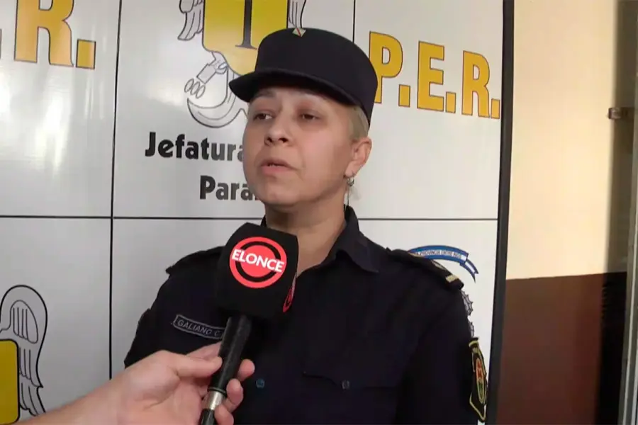 Subjefe de Operaciones de la Jefatura Departamental Paran&aacute;, Cecilia Galiano