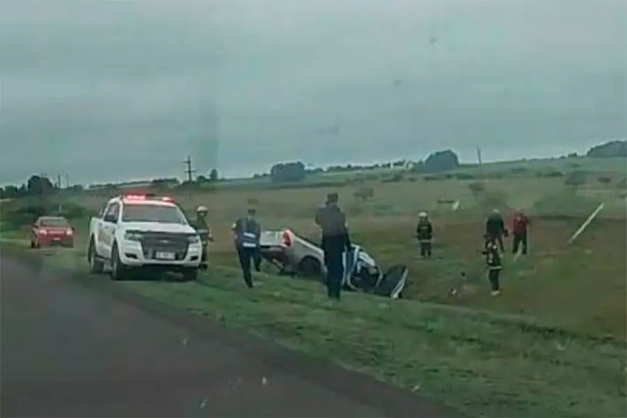 (foto Bomberos Voluntarios de Gobernador Mansilla)