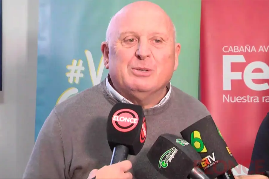 Marcelo Cerutti, intendente de Crespo (foto Elonce)