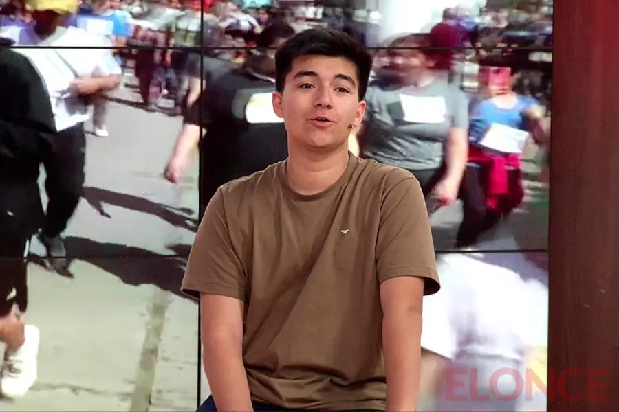 Federico D&iacute;az. presidente del Centro de Estudiantes (foto Elonce)