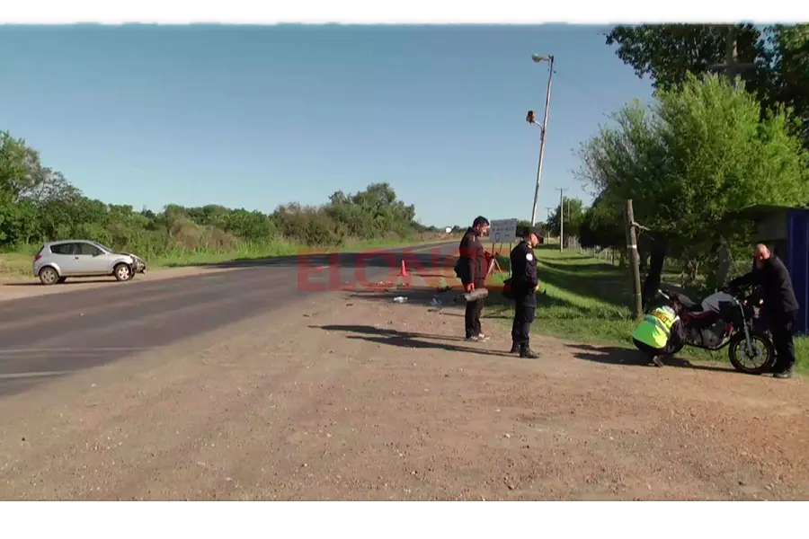Accidente en Paran&aacute; (foto Elonce)