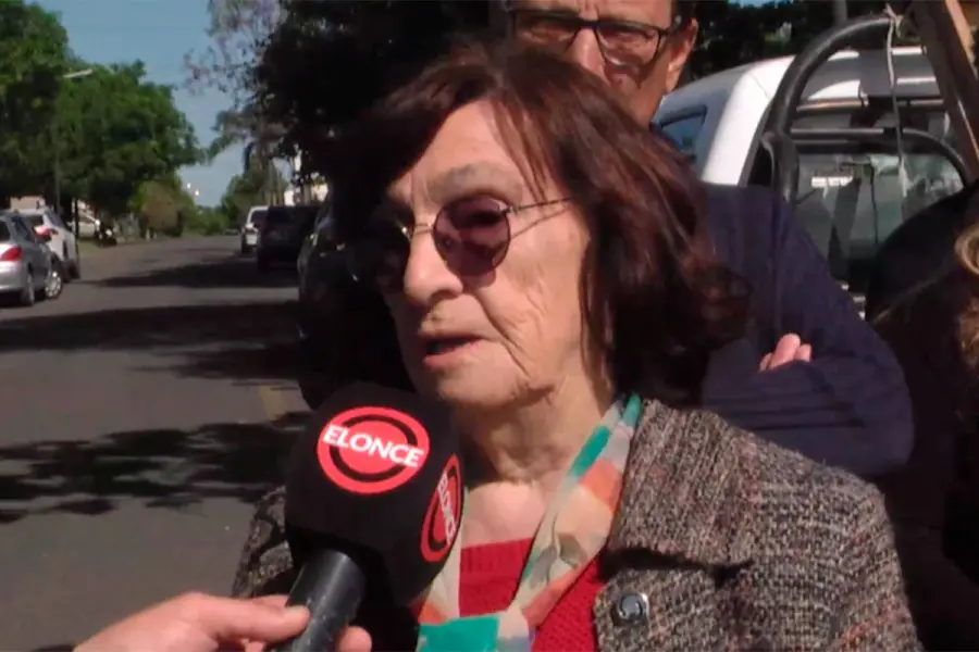 Referente de la comisi&oacute;n vecinal, Alicia Glauser