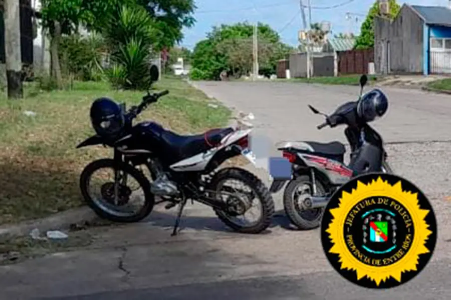 Choque entre dos motos en Concepci&oacute;n del Uruguay