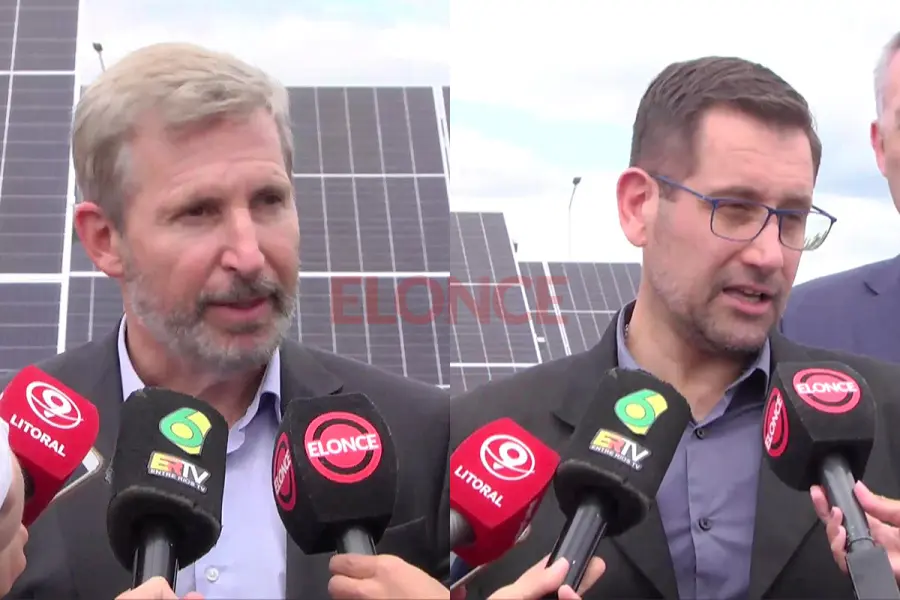 Rogelio Frigerio y Uriel Brupbacher (foto Elonce)