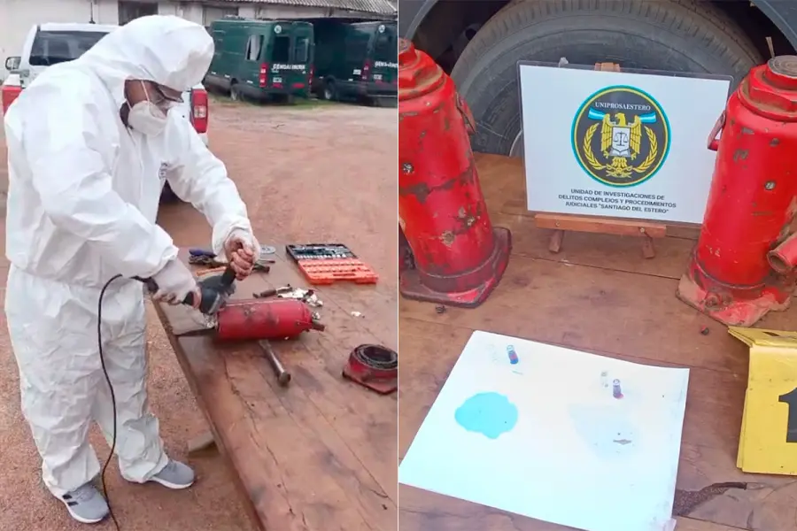 Ocult&oacute; m&aacute;s de 5 kilos de coca&iacute;na dentro de gatos hidr&aacute;ulicos: fue detenido