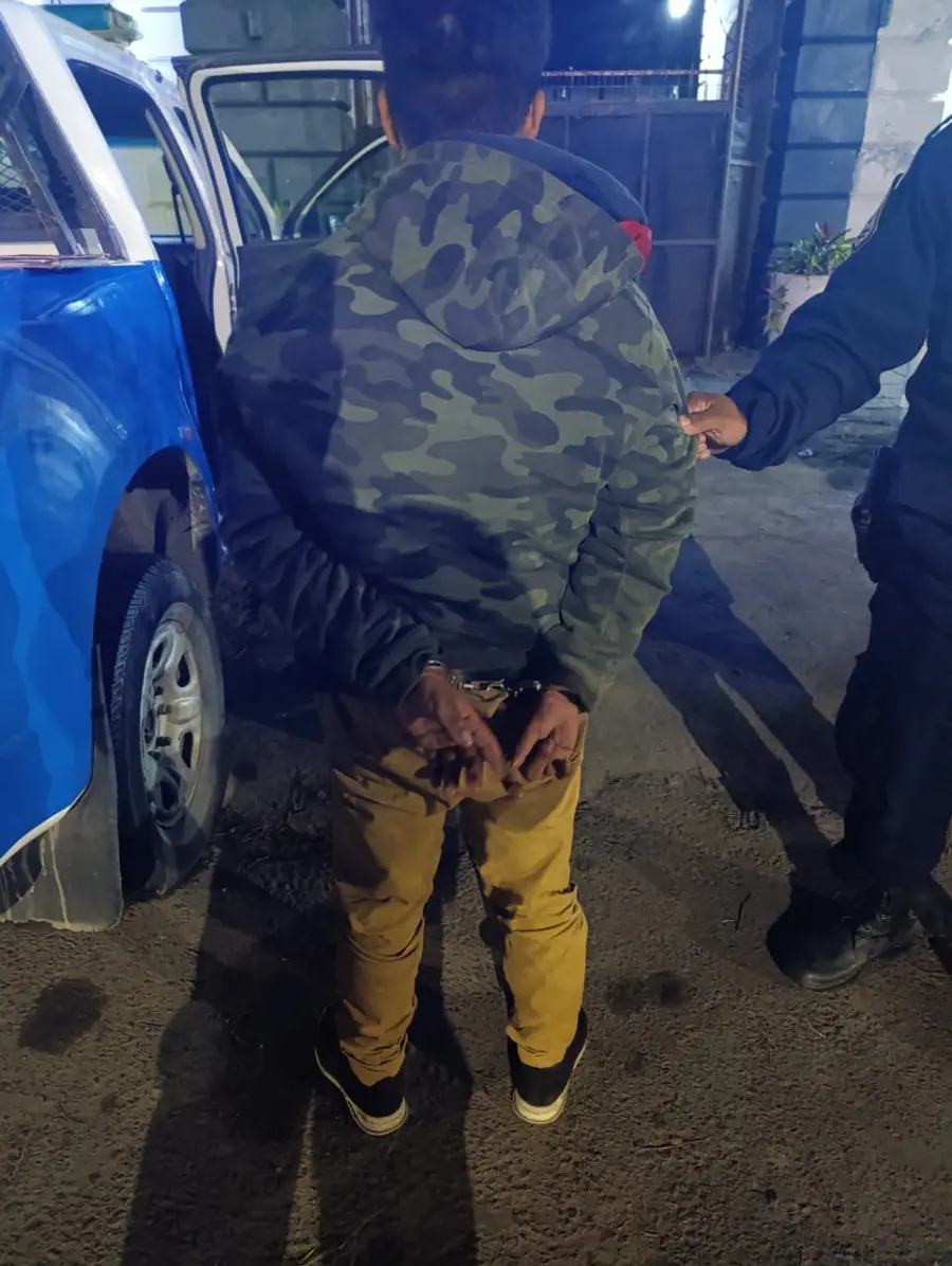 Detenido en Paran&aacute; (foto Polic&iacute;a de Entre R&iacute;os)