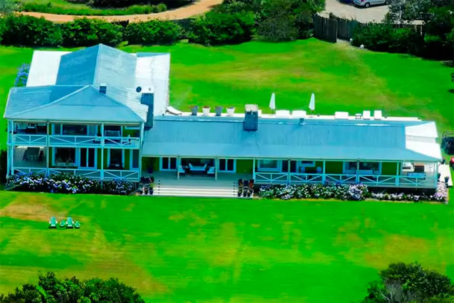 La residencia de Marcelo Tinelli en Punta del Este (foto revista ¡HOLA!)