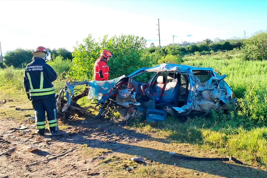 Tr&aacute;gico choque en Concepci&oacute;n del Uruguay