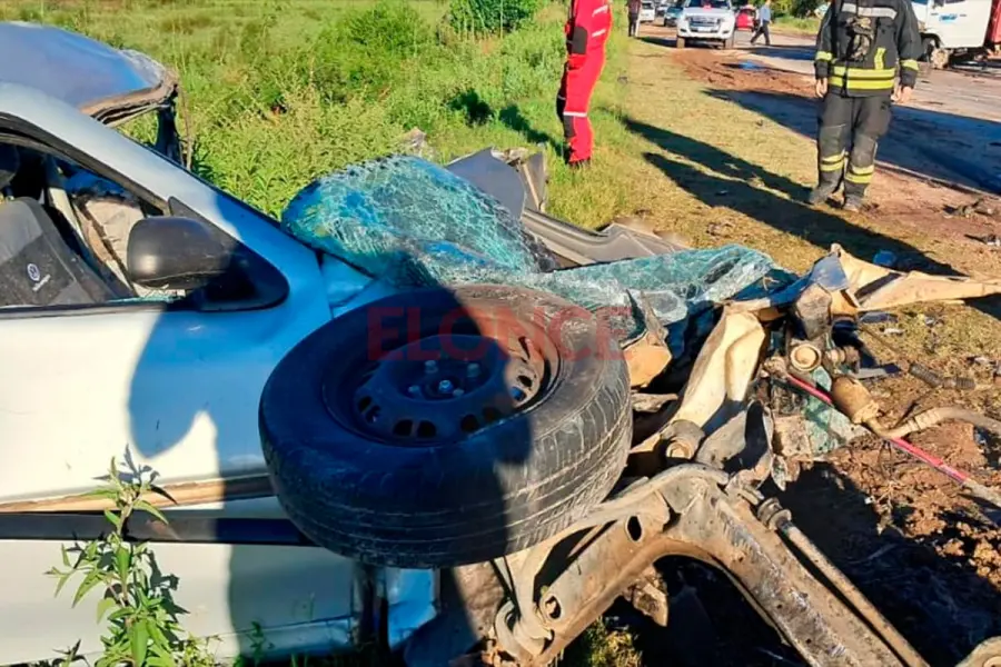 Tr&aacute;gico choque en Concepci&oacute;n del Uruguay