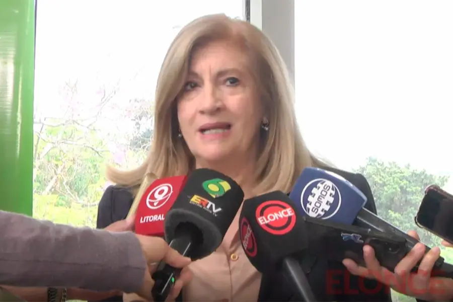 Intendenta de Paran&aacute;, <b>Rosario Romero</b>,