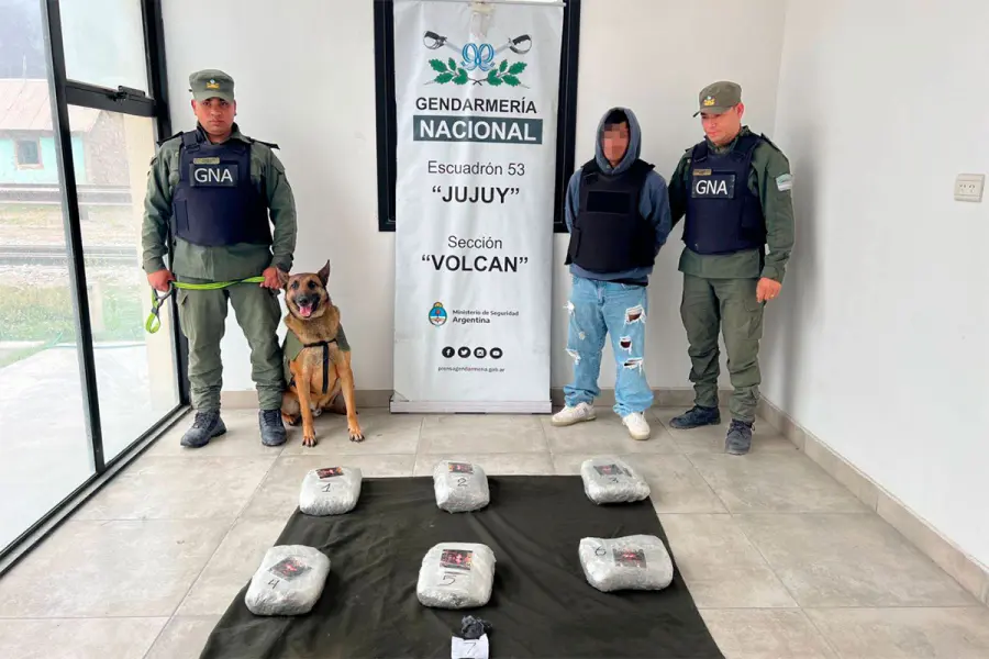 Detuvieron a un pasajero que hab&iacute;a ingerido 80 c&aacute;psulas con coca&iacute;na