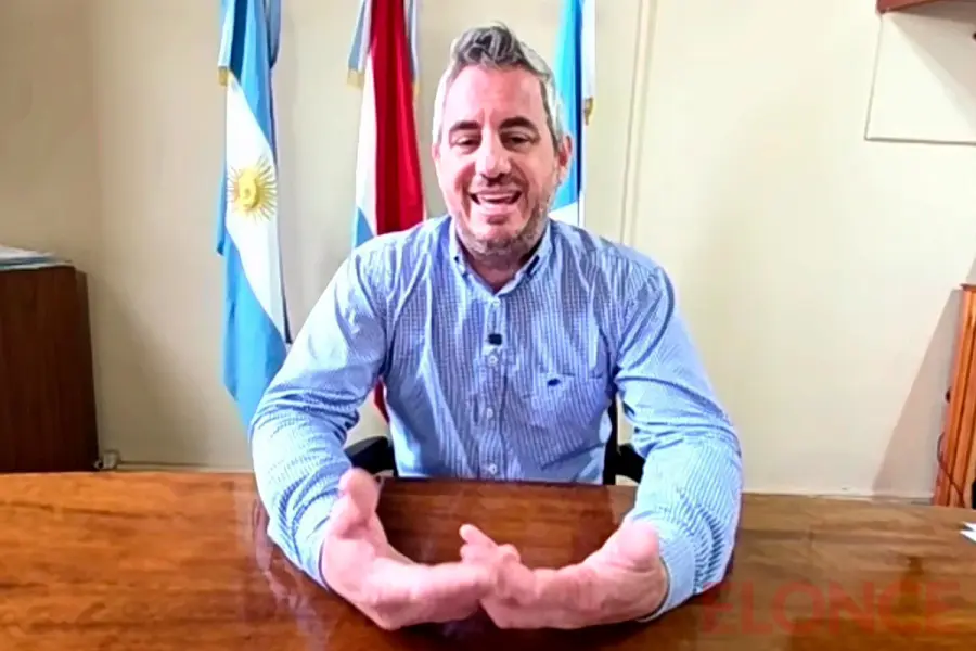 Jos&eacute; Luis Walser, intendente de Col&oacute;n (foto Elonce)