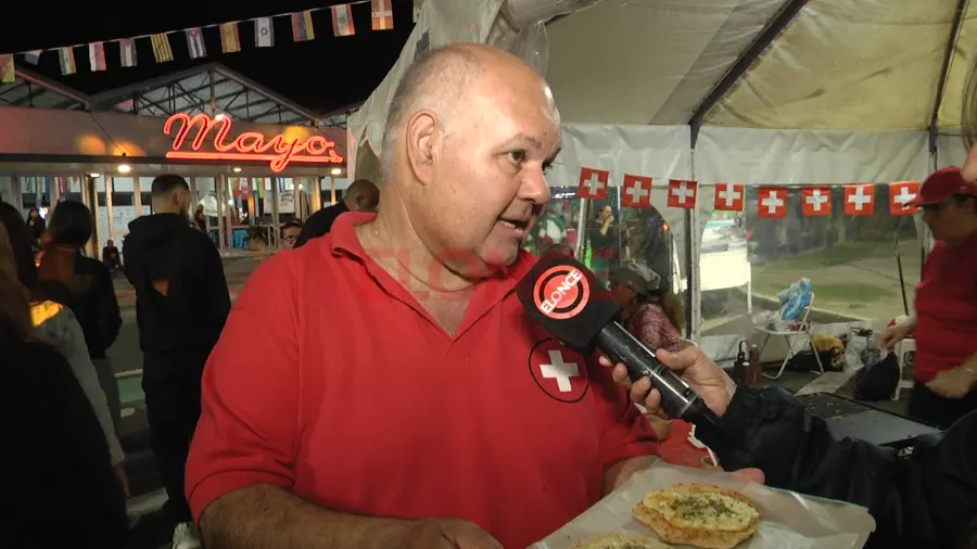 Diego Burgos, de la Uni&oacute;n Suiza. Foto: Elonce.